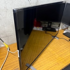 【23年製】TOSHIBA 液晶テレビ40型　リモコン付き　1205-03　の画像