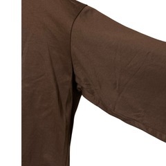 【新品】UNIQLO U タートルネック トレーナー ブラウン 茶 Ｓの画像