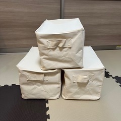 スリコ　キャンバスフタ付きワイド収納の画像