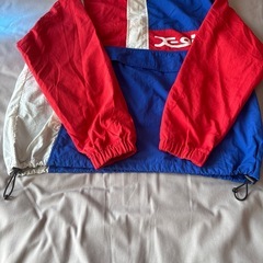 X-girl カラーブロックナイロンジャケット サイズ1の画像