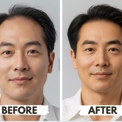 『薄毛対策に！メンズウィッグ半額｜AGA初期脱毛のカバーに最適』の画像