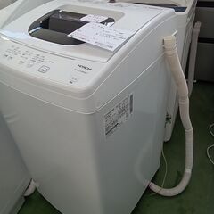 ★リユースのサカイ水戸店★ HITACHI 洗濯機 5㎏ 21年製 動作確認／クリーニング済み MT6555の画像