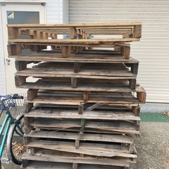 大人気！木製パレットの画像