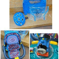 ジ514/ トーマス 三輪車 乗用玩具 上尾工業 機関車 きかんしゃトーマス サンシェード付きの画像