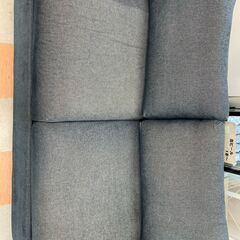 ＼家具＊家電のお店／【ｼﾞｬﾝｸﾞﾙｼﾞｬﾝｸﾞﾙ石川金沢店】 二人掛けソファー デニム調 W(幅)170×D(奥行き)94×H(高さ)65cmの画像