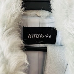 【美品】ファー付きロングコートの画像