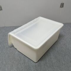 J7F2456 ニトリ 衣装 ケース Nフラッテ レギュラー サイズ 収納 BOX ボックス インテリア 家具 押入れ クローゼット タンス 現状の画像