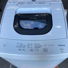 洗濯機　日立　5キロ　2021年製の画像