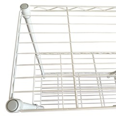 スチールラック　ホワイト　3段の画像