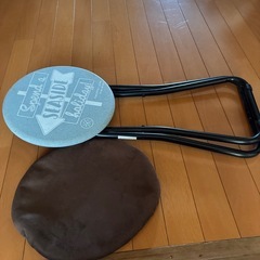 折りたたみ椅子の画像
