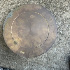 船舶時計 クオーツ　真鍮製　動作品の画像