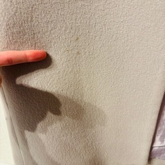 ラベンダー ロングコートの画像