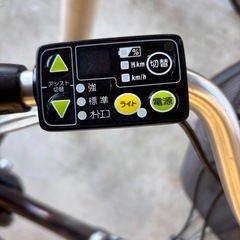 2017年製電動自転車 ヤマハPASNatura／後輪2024年交換／鍵2本付きの画像