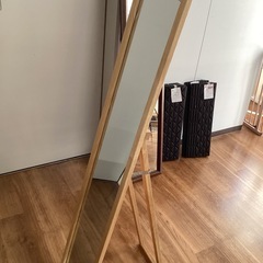 スタンドミラー【町田市再生家具】1205の画像