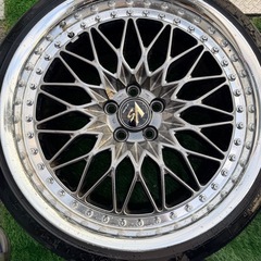 ワーク　vs-xv18インチ9j pcd100 5穴プリウス　86等にの画像