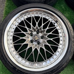 ワーク　vs-xv18インチ9j pcd100 5穴プリウス　86等にの画像