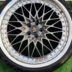 ワーク　vs-xv18インチ9j pcd100 5穴プリウス　86等にの画像