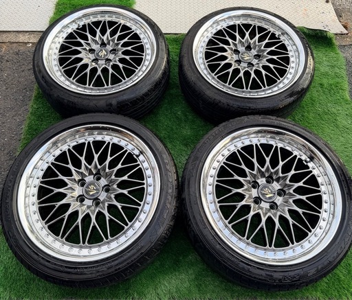 ワーク　vs-xv18インチ9j pcd100 5穴プリウス　86等に