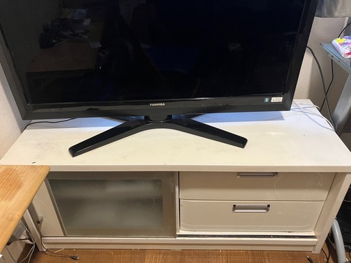 テレビ台　ホワイト　　