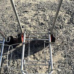 【B464】キャリーカート/折りたたみ式/2台セット/台車/小型/中古の画像