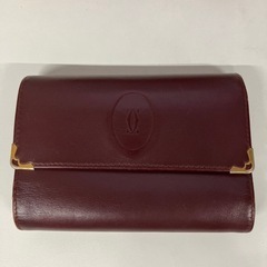 H2512-132 カルティエ　三つ折り財布　中古
の画像