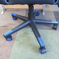 やや難あり GTRACING ゲーミングチェア  ブルー オフィスチェア リクライニング  パソコンチェア  ゲーム用チェア GTレーシング GT 札幌 北20条店の画像