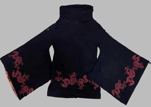 【美品】GOUK h.NAOTO アウター パーカー V系 和柄 【中古】