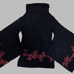 【美品】GOUK h.NAOTO アウター パーカー V系 和柄 【中古】の画像