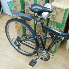 折りたたみ自転車 Air Bike 26インチ 21段切替 深緑系  折畳み 折り畳み エアーバイク 折りたたみマウンテンバイク  札幌市 清田区 平岡の画像