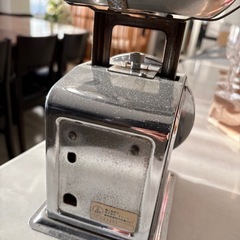 ビンテージ☆ダルトン☆シルバーキッチンスケールの画像