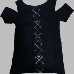 【美品】Sixh. h.NAOTO 肩出しTシャツ V系 【中古】の画像