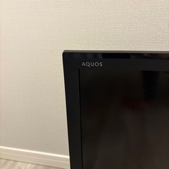 値段交渉OK　【SHARP】AQUOS 32型液晶TV 目立ったキズや汚れなしです！の画像