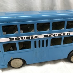 ⭐︎ドリーム2号館⭐︎ ジモティー割引 DOUBLE DECKER BUS MF185 ブリキバスの画像