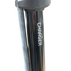 ボントレガー チャージャー フロアポンプ 空気入れ 圧力計付き ブラック 自転車 中古 BONTRAGER CHARGERの画像