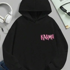 新品 ティーンガール用  ブラックパーカーの画像