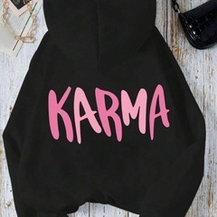 新品 ティーンガール用  ブラックパーカーの画像