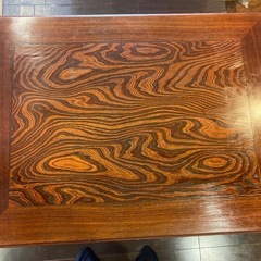 【取りに来れる方限定】和風 座卓テーブル 大きめ しっかりした作り 500円の画像