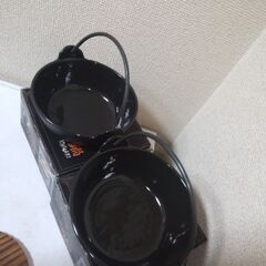 鉄鍋 イシガキ ISHIGAKI 蓋付き鉄鍋 一人用×2セット 南部鉄器15.5㎝の画像