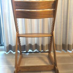 【無料】ベビーチェア・子供用椅子　木製の画像