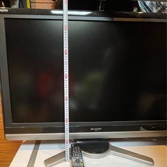 ［無料］SHARP AQUOS DIGITAL HI-VISION  37インチの画像