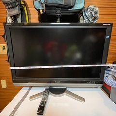 ［無料］SHARP AQUOS DIGITAL HI-VISION  37インチの画像