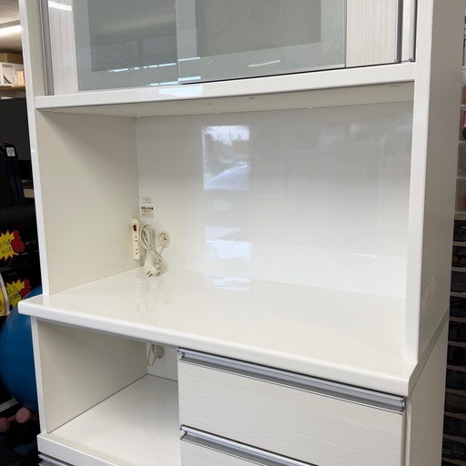 【超美品‼️】定価20万♪ 高級 松田家具 100cm幅キッチンボード 超美品‼️】定価20万♪ 高級 松田家具 100cm幅キッチンボード 食器