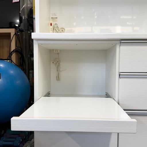 超美品‼️】定価20万♪ 高級 松田家具 100cm幅キッチンボード 食器