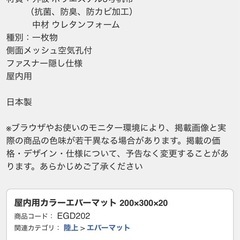 エバーマット2（スポーツ用品）の画像