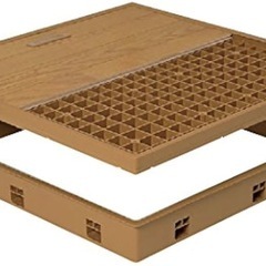 城東テクノ 高気密型床下点検口 SPFシリーズ 標準型 SPF-R4560C-IV 450×600タイプ クッションフロア合わせタイプ ダークブラウンの画像