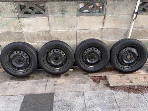 取引確定済】 スタッドレスタイヤ 155/65R14 ブリヂストン ブリザックVRX2