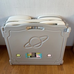 【美品】①ベビーサークル　プレイルーム　ベビーガードの画像