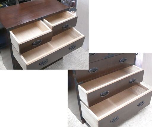 4段 和箪笥 チェスト 幅65cm 収納 家具 衣類 整理箪笥 小物収納 ☆ 札幌市 北区 屯田 