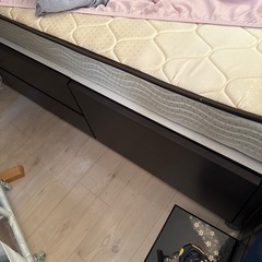 ニトリのベッドの画像