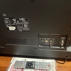 ジャンク品　TOSHIBA テレビ2台の画像